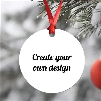 Create Your Own Christmas Ornament - iCustomLabel