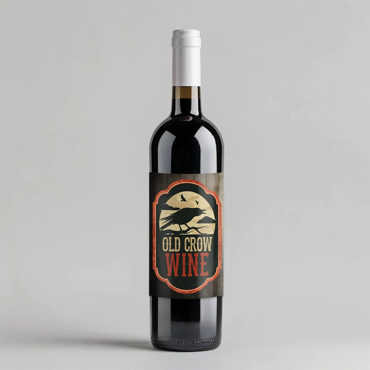 Crow Wine Label - iCustomLabel