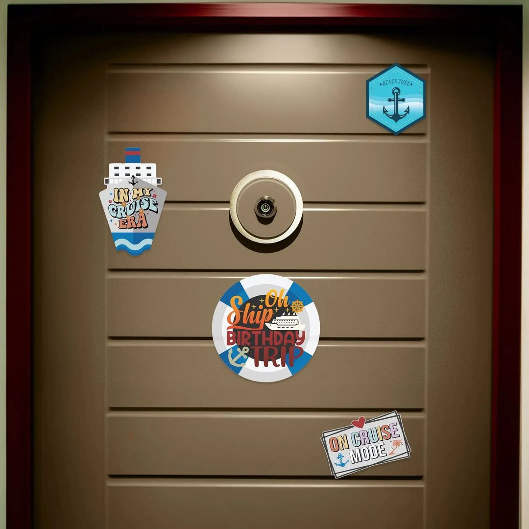 Cruise Era Birthday Magnets - iCustomLabel