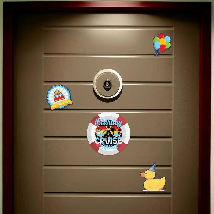 Cruise Squad Birthday Magnets - iCustomLabel