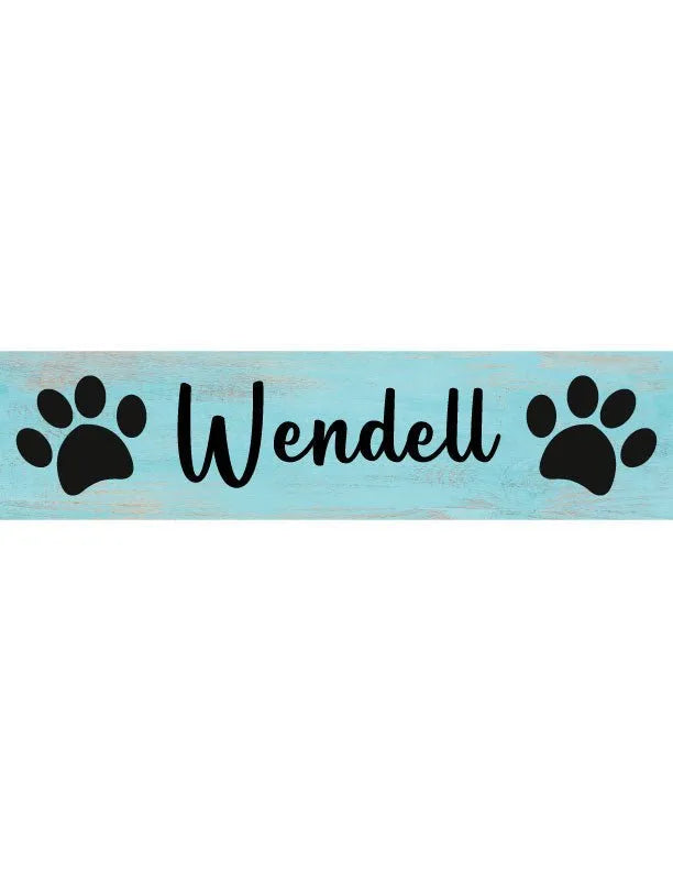 Custom Dog Name Sign - iCustomLabel