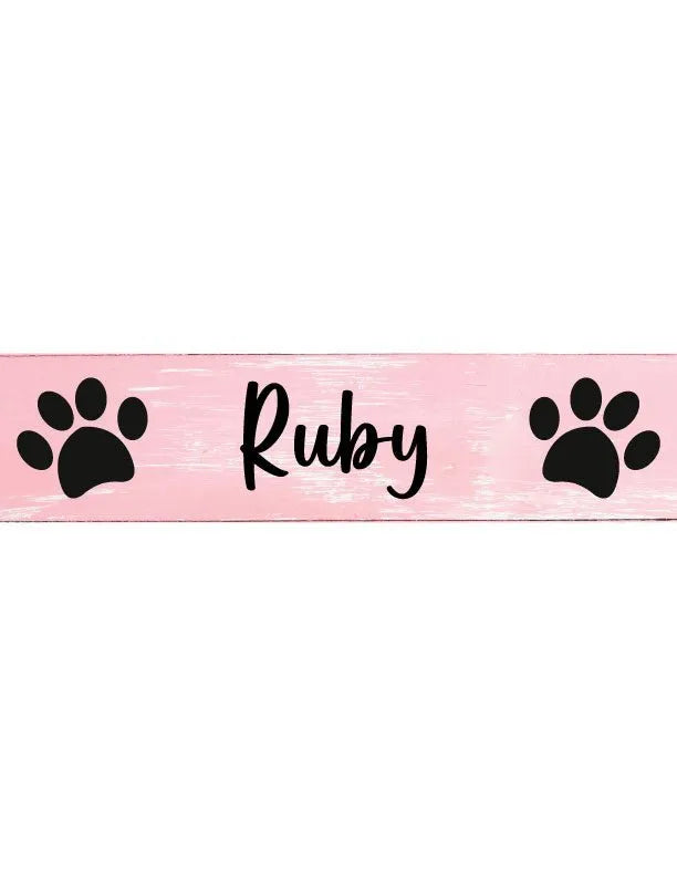 Custom Dog Name Sign - iCustomLabel