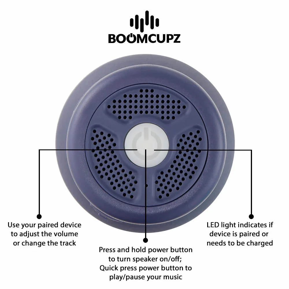 Custom Engraved Beach Vibez Bluetooth Tumbler – 20oz Insulated Stainless Steel Speaker Cup