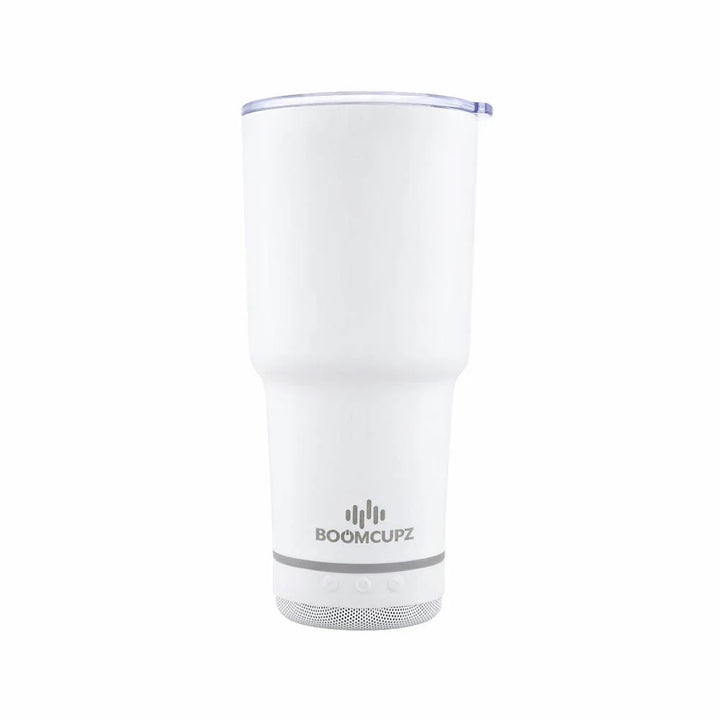 Custom Engraved Coastal Cupz Bluetooth Tumbler – 24oz Stainless Steel Insulated Speaker Cup