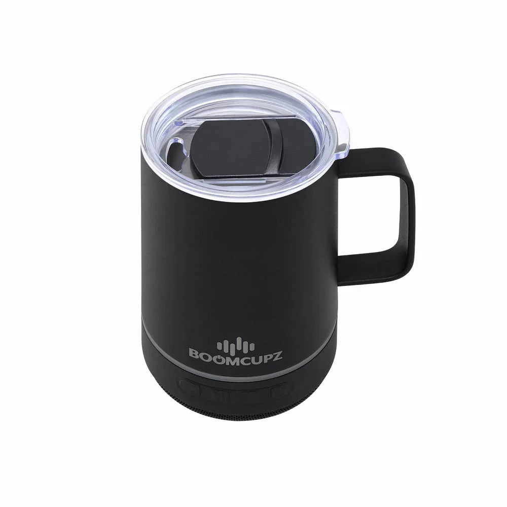 Custom Engraved Music Mugz Bluetooth Speaker Mug – 10oz Insulated Stainless Steel Cup