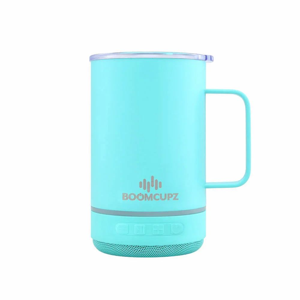 Custom Engraved Music Mugz Bluetooth Speaker Mug – 10oz Insulated Stainless Steel Cup