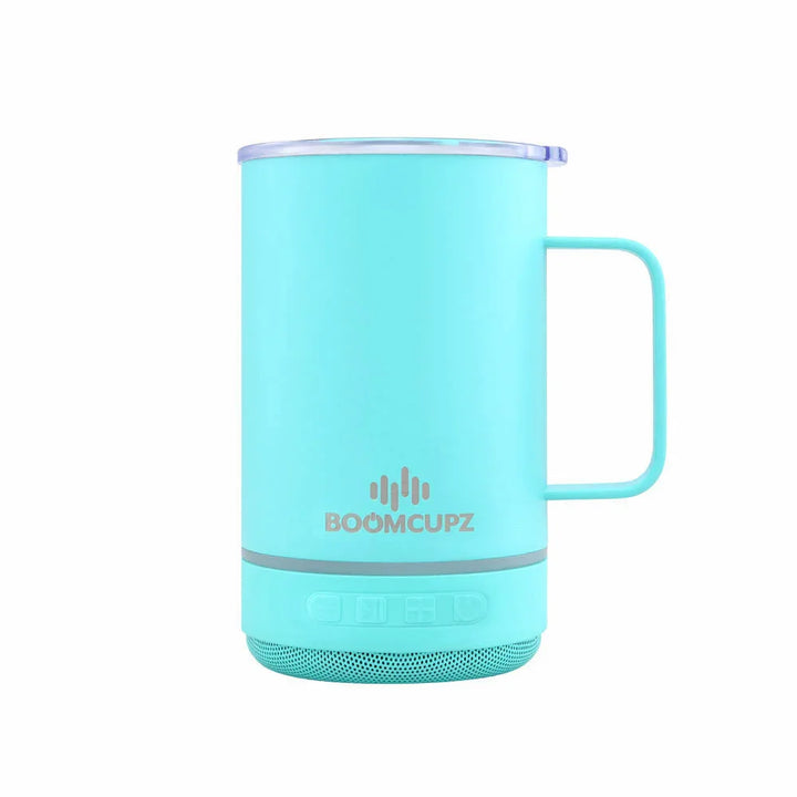 Custom Engraved Music Mugz Bluetooth Speaker Mug – 10oz Insulated Stainless Steel Cup