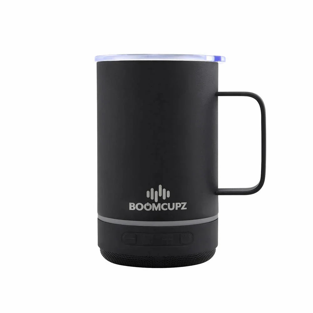 Custom Engraved Music Mugz Bluetooth Speaker Mug – 10oz Insulated Stainless Steel Cup