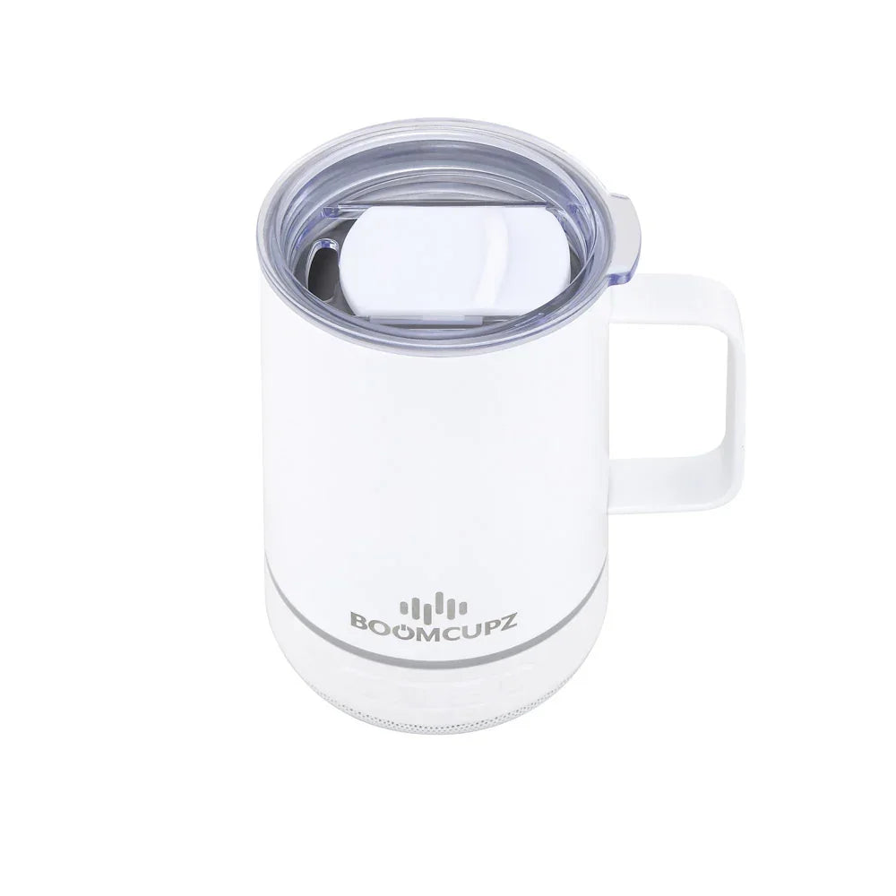 Custom Engraved Music Mugz Bluetooth Speaker Mug – 10oz Insulated Stainless Steel Cup