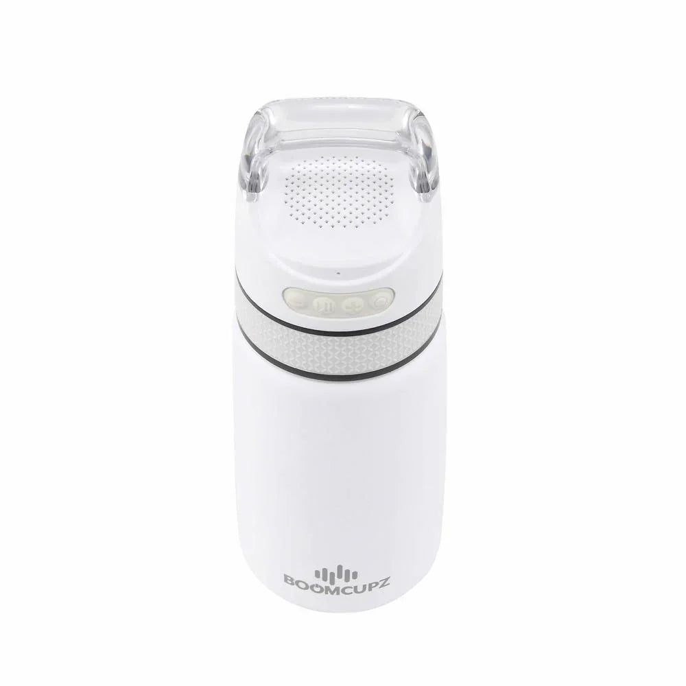 Custom Engraved Sportz 350 Bluetooth Speaker Cup – 12 oz Insulated Stainless Steel