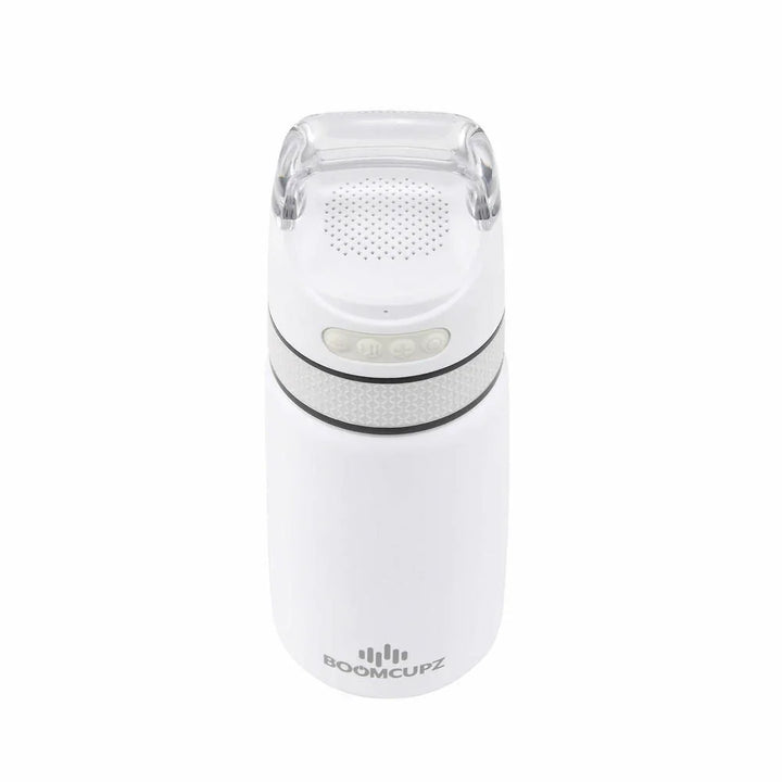 Custom Engraved Sportz 350 Bluetooth Speaker Cup – 12 oz Insulated Stainless Steel