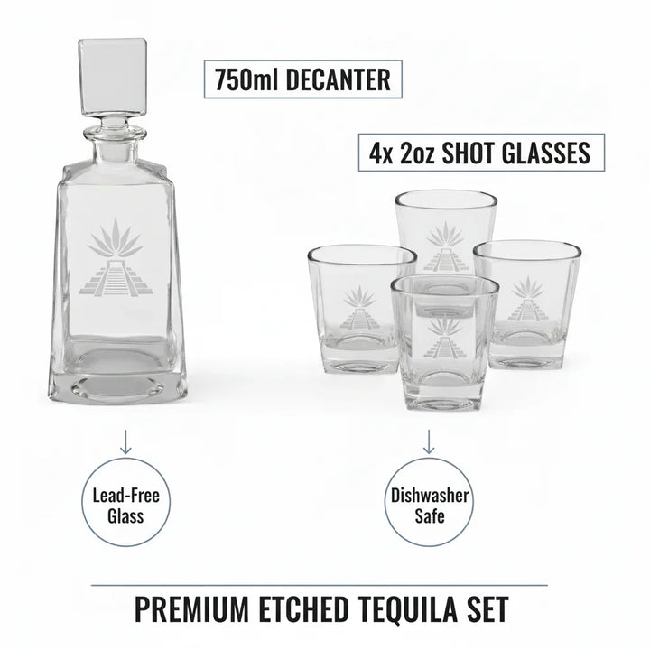 custom-engraved-tequila-decanter-set-with-4-shot-glasses-corporate-gift-icustomlabel-3 - iCustomLabel