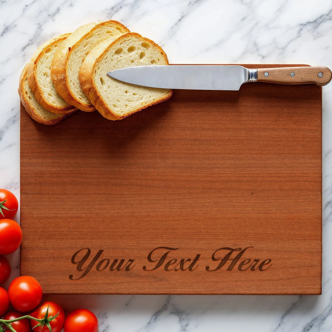 Custom Text Cutting Board - iCustomLabel
