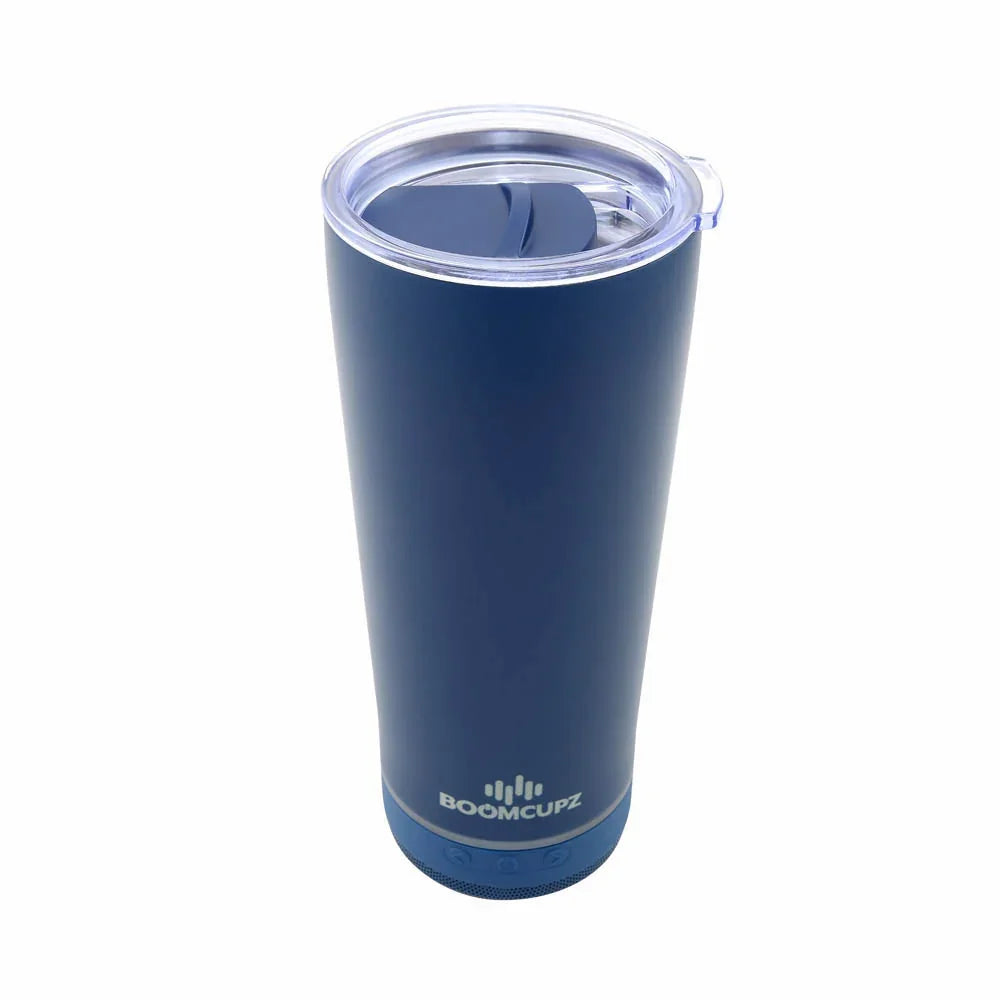 Custom Engraved Tiki Tumblerz Bluetooth Cup – 17oz Insulated Stainless Steel Speaker Tumbler