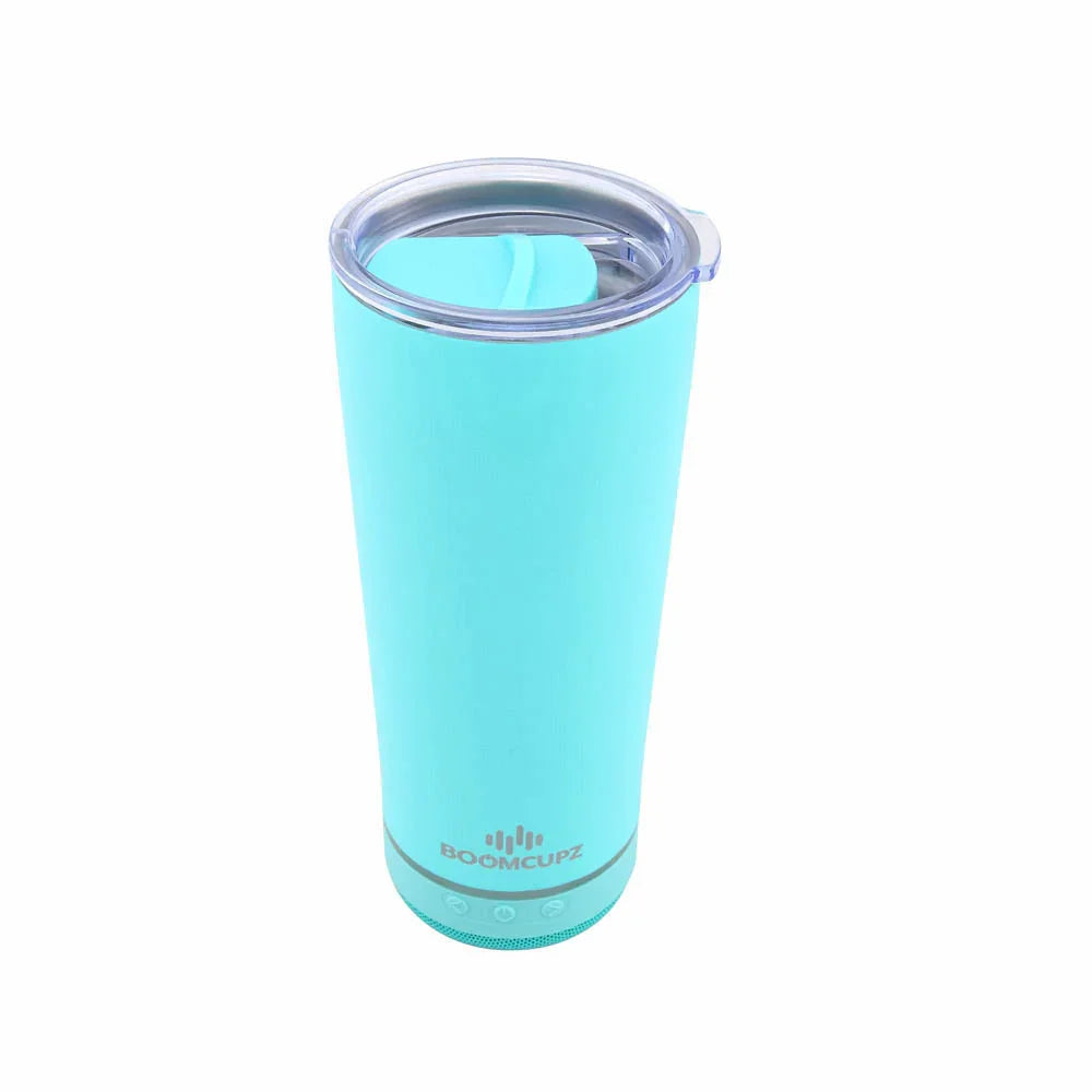 Custom Engraved Tiki Tumblerz Bluetooth Cup – 17oz Insulated Stainless Steel Speaker Tumbler
