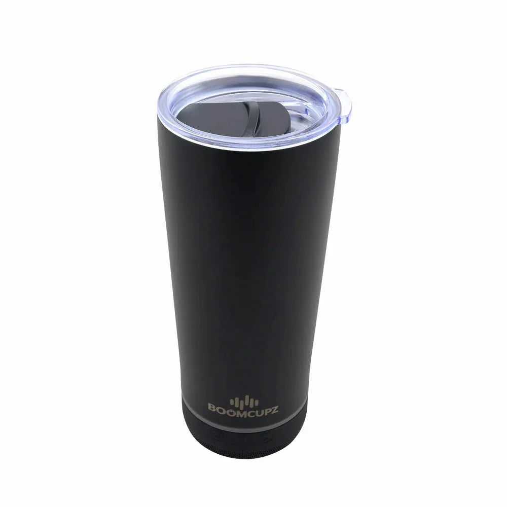 Custom Engraved Tiki Tumblerz Bluetooth Cup – 17oz Insulated Stainless Steel Speaker Tumbler