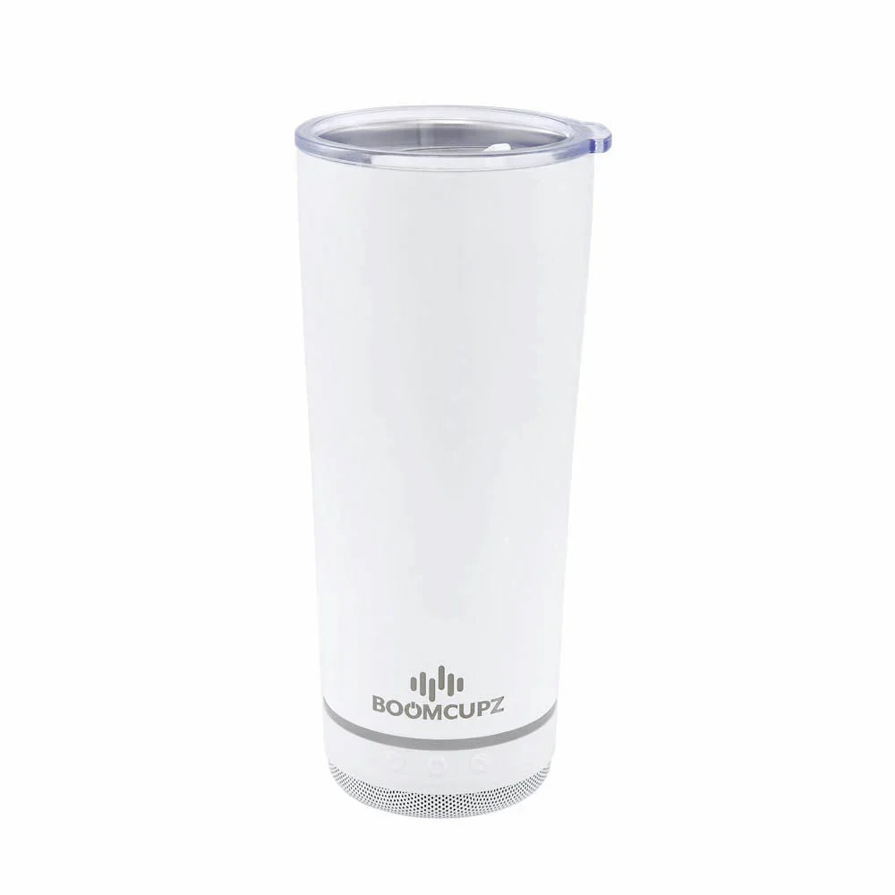 Custom Engraved Tiki Tumblerz Bluetooth Cup – 17oz Insulated Stainless Steel Speaker Tumbler