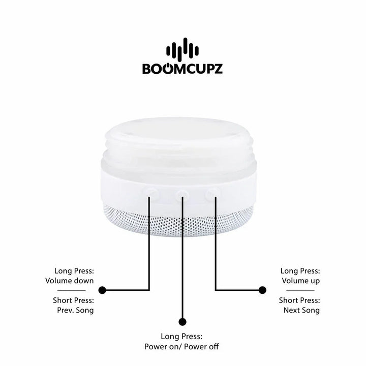 Custom Engraved Tiki Tumblerz Bluetooth Cup – 17oz Insulated Stainless Steel Speaker Tumbler