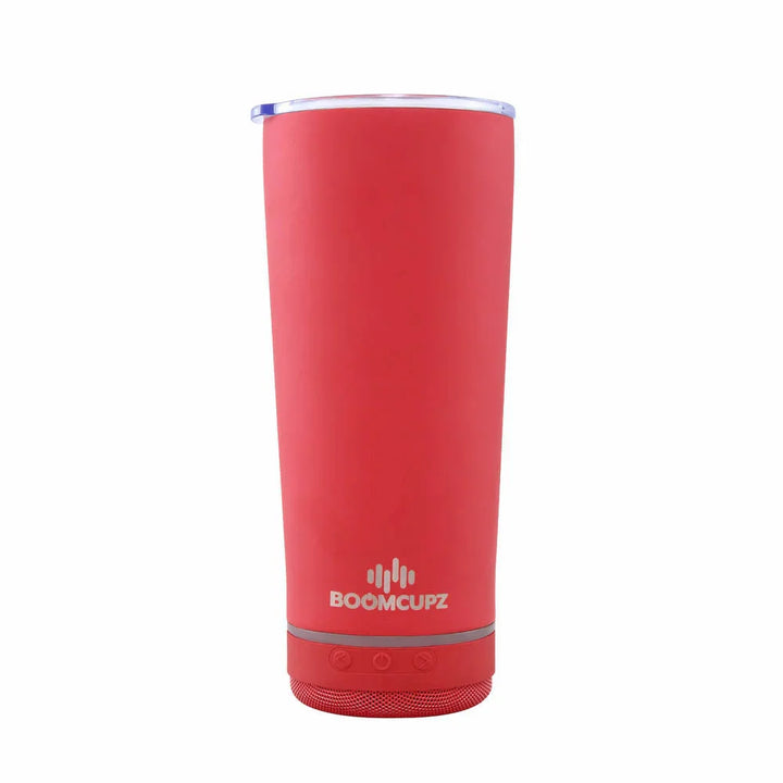 Custom Engraved Tiki Tumblerz Bluetooth Cup – 17oz Insulated Stainless Steel Speaker Tumbler