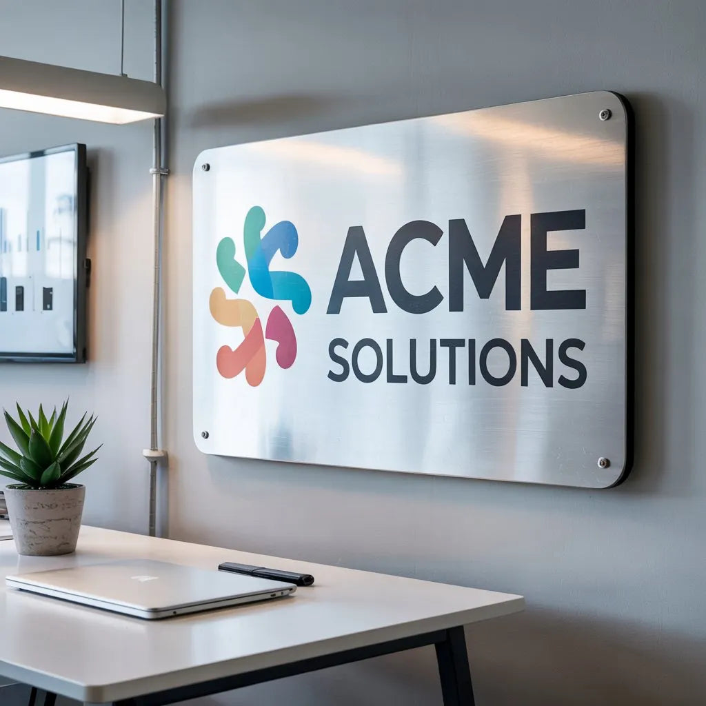 Custom Metal Signs – Personalized Metal Wall Art for Home, Business & Events - iCustomLabel