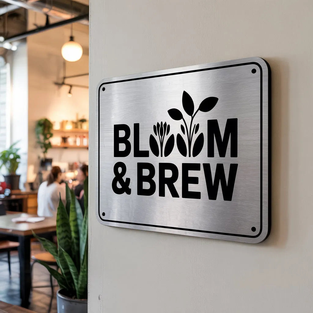 Custom Metal Signs – Personalized Metal Wall Art for Home, Business & Events - iCustomLabel