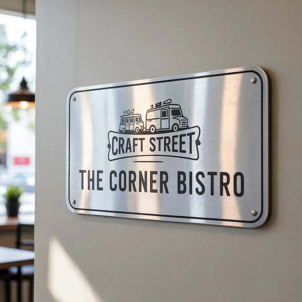 Custom Metal Signs – Personalized Metal Wall Art for Home, Business & Events - iCustomLabel