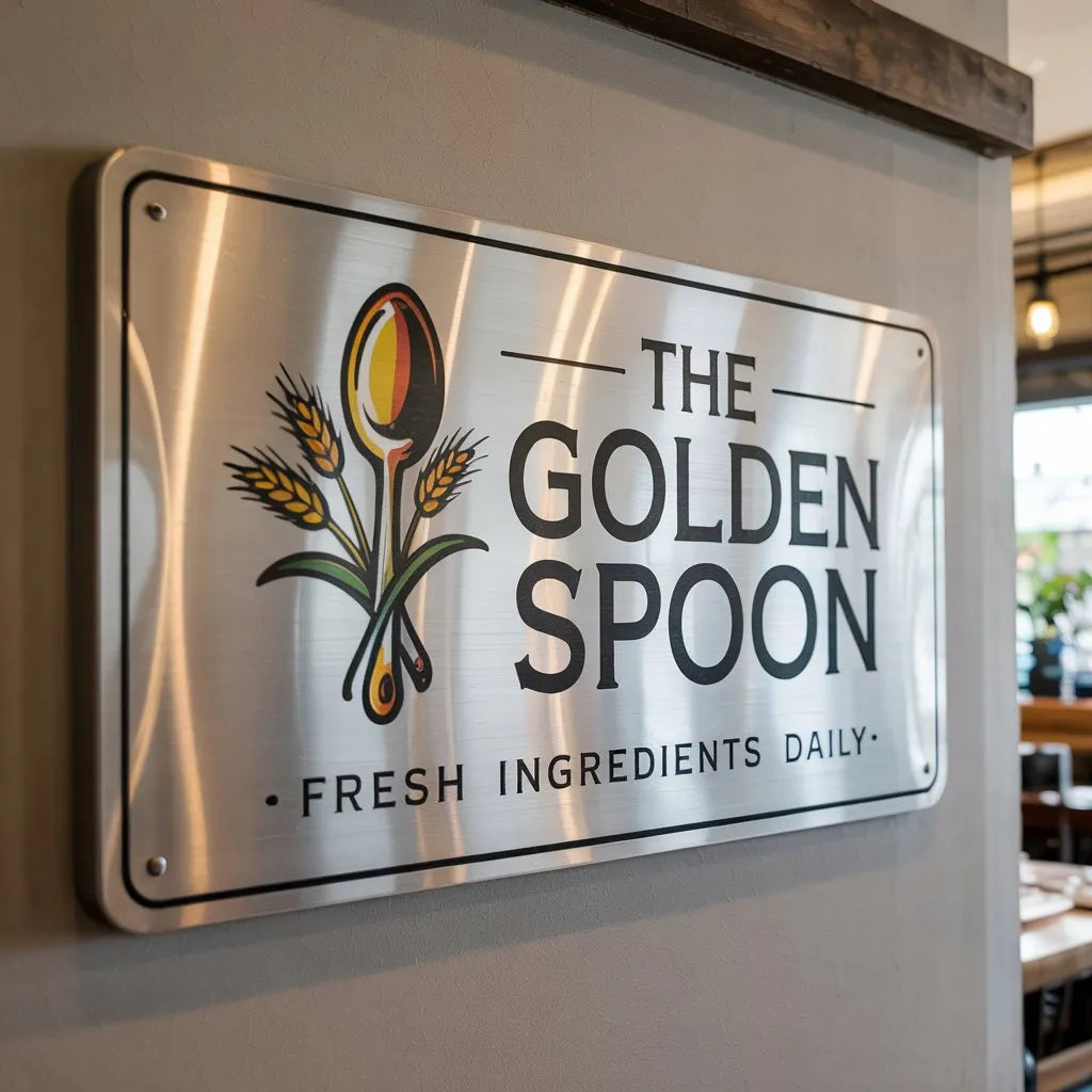 Custom Metal Signs – Personalized Metal Wall Art for Home, Business & Events - iCustomLabel