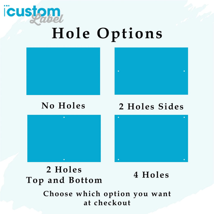 Custom Metal Signs – Personalized Metal Wall Art for Home, Business & Events - iCustomLabel