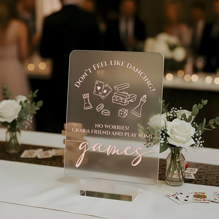dancing-games-wedding-table-sign-icustomlabel-1 - iCustomLabel