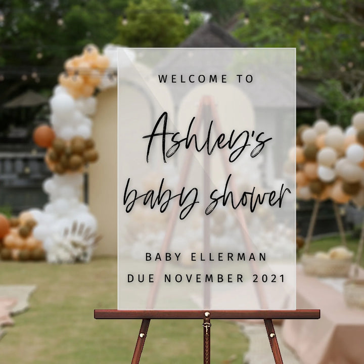 Darling Baby Shower Sign - iCustomLabel