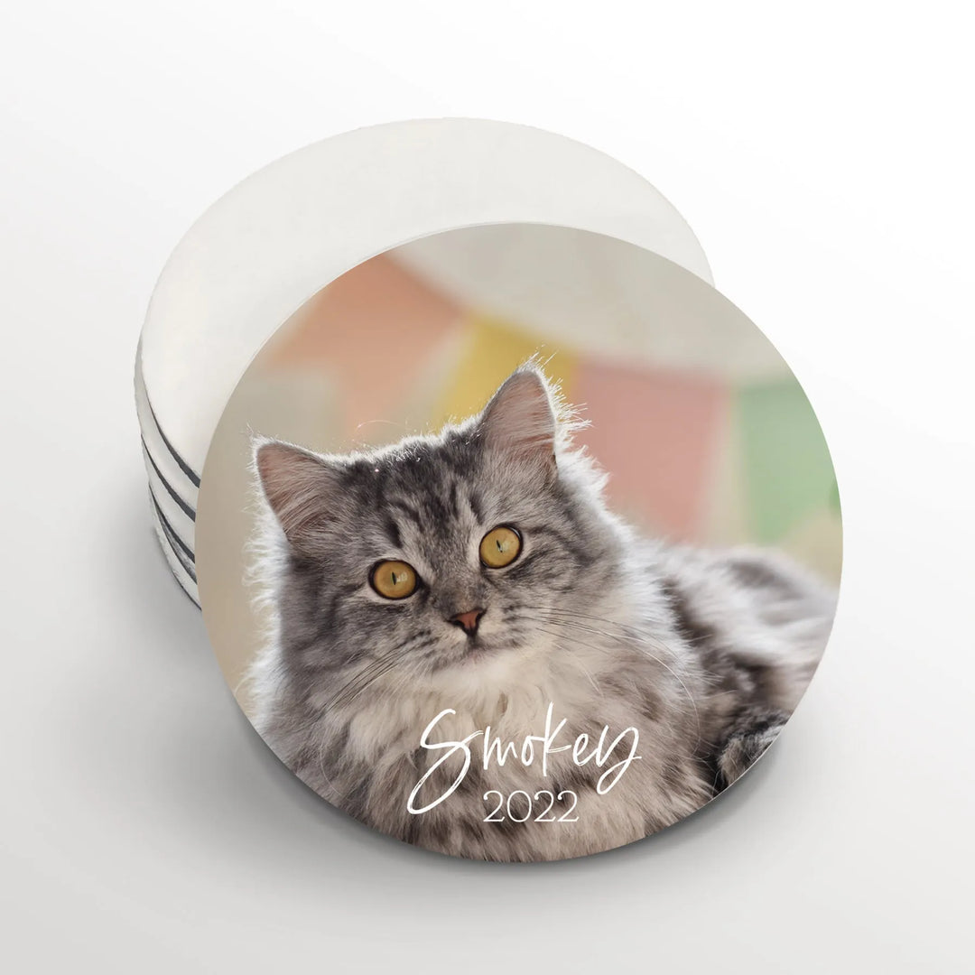 Darling Photo Round Coasters - iCustomLabel