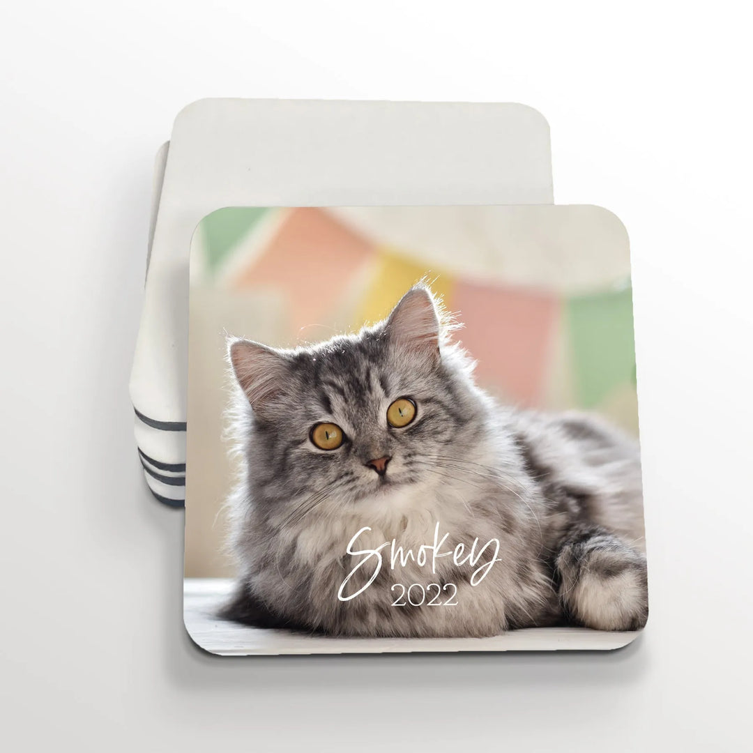 Darling Photo Square Coasters - iCustomLabel