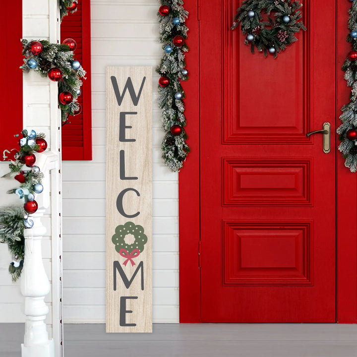 Deck The Halls Christmas Porch Sign - iCustomLabel