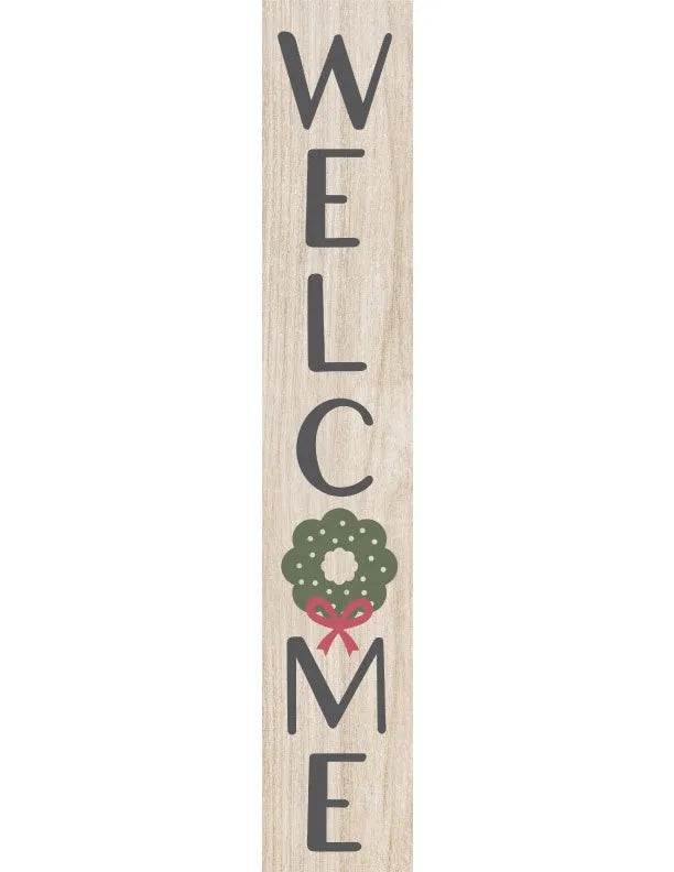 Deck The Halls Christmas Porch Sign - iCustomLabel