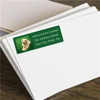 Dog Prints Address Label - iCustomLabel