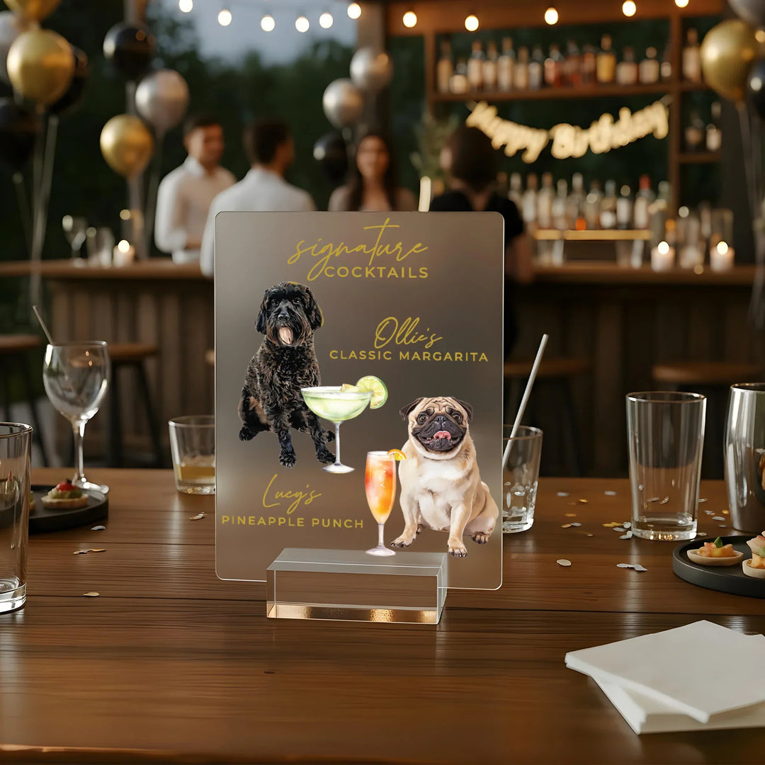 dogs-signature-drink-sign-icustomlabel-3 - iCustomLabel