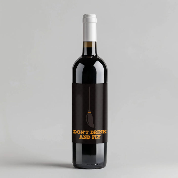Don't Drink and Fly Wine Label - iCustomLabel