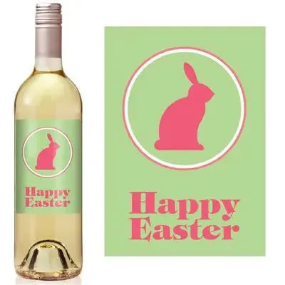 Easter Bunny Wine Label - iCustomLabel