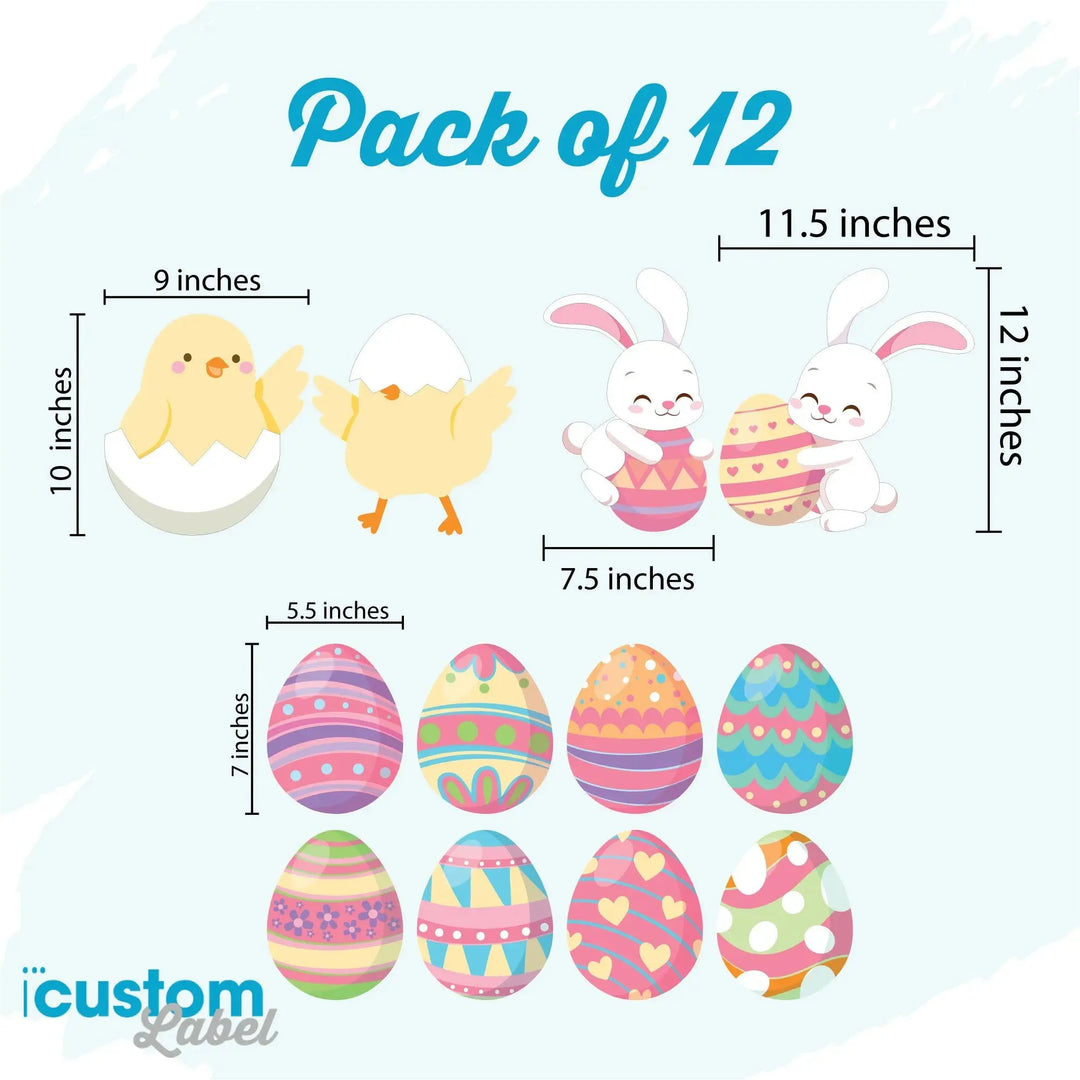 Easter Egg Garage Magnets - iCustomLabel