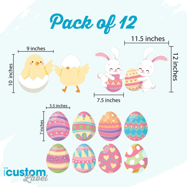 Easter Egg Garage Magnets - iCustomLabel