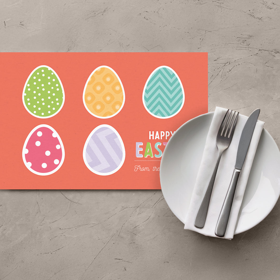 Easter Egg Placemats - iCustomLabel