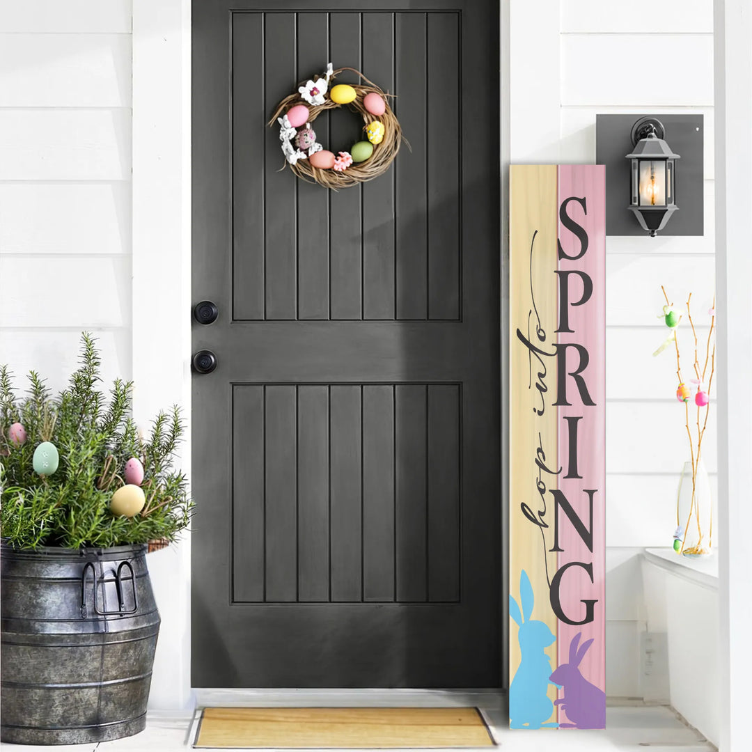 Easter Hop Porch Sign - iCustomLabel