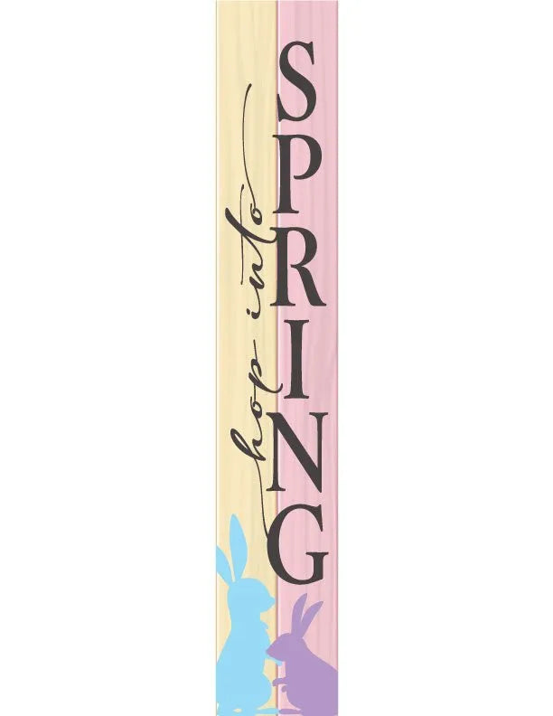 Easter Hop Porch Sign - iCustomLabel