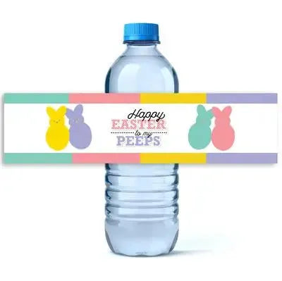 Easter Peeps Water Bottle Labels - iCustomLabel