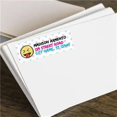 Emoji Address Label - iCustomLabel