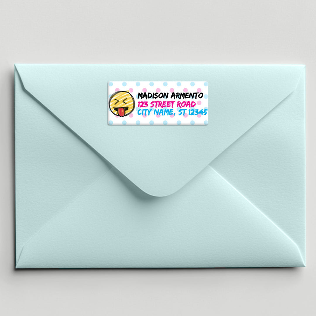 Emoji Address Label - iCustomLabel