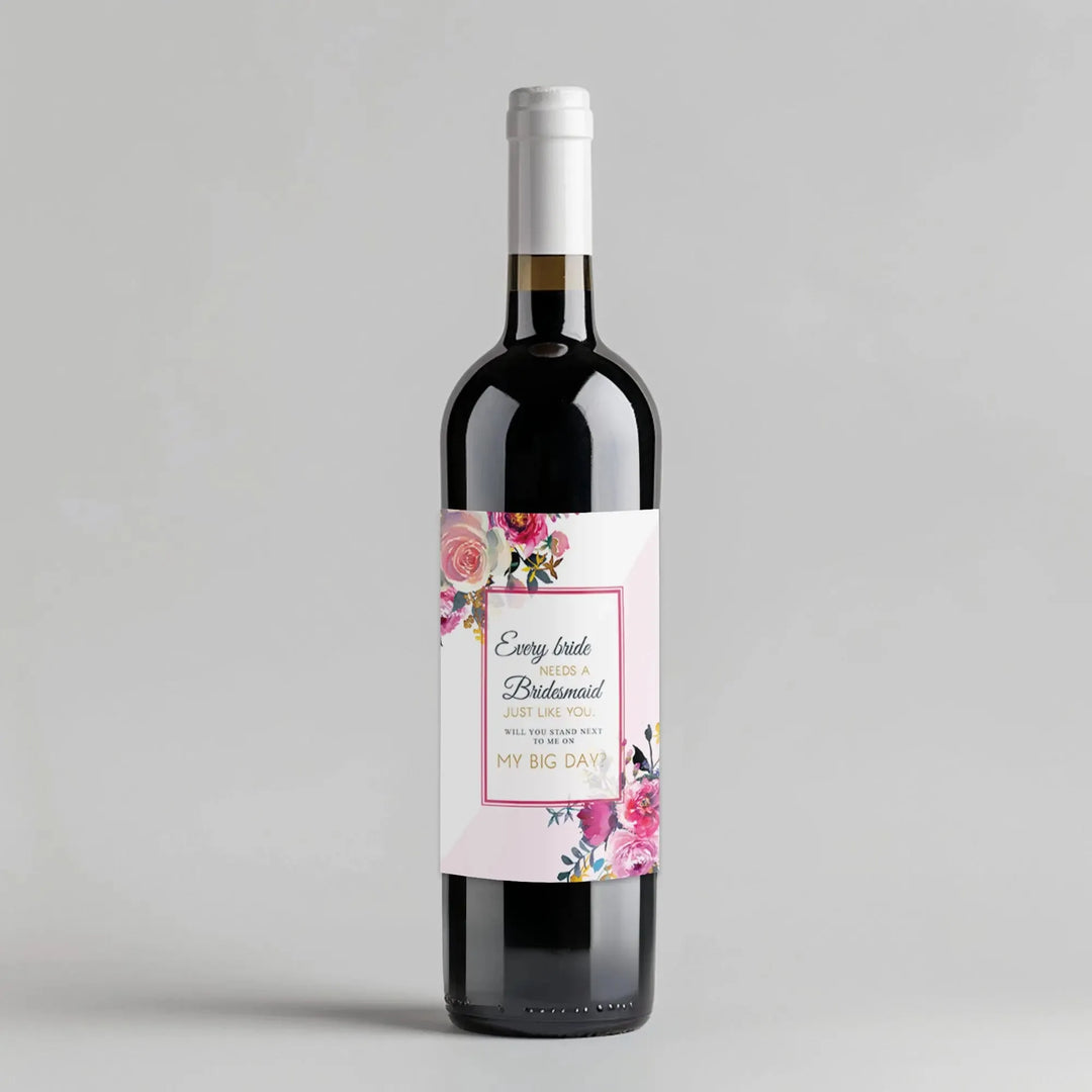 Every Bride Bridesmaid Wine Label - iCustomLabel