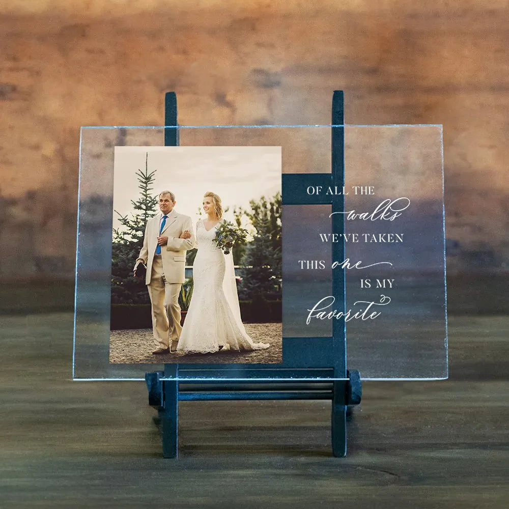 Father Of The Bride Plaque - iCustomLabel