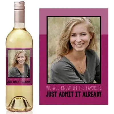 Favorite Mothers Day Wine Label - iCustomLabel