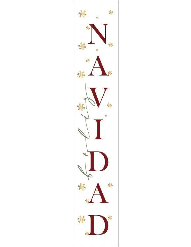 Feliz Navidad Porch Sign - iCustomLabel